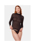 Triumph Блуза Signature Sheer Shirt 10216862 Черен Slim Fit - Pepit.bg