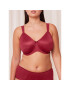 Triumph Сутиен с банели Essential Minimizer W X 10166830 Червен - Pepit.bg