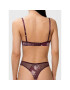 Triumph Сутиен с банели Lavish Spotlight 10213083 Бордо - Pepit.bg