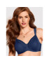 Triumph Сутиен с банели True Shape Sensation 10186010 Тъмносин - Pepit.bg