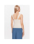 Triumph Тениска на пижама Natural Spotlight Camisole 10214842 Екрю Regular Fit - Pepit.bg