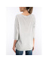 Trussardi Блуза Round Neck Over Viscose Wool Blend O 56M00187 Сив Oversize - Pepit.bg