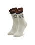 Trussardi Чорапи дълги дамски Crew Socks Logo Round 59Z00321 Бежов - Pepit.bg