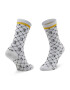 Trussardi Чорапи дълги дамски Crew Socks Monogram 59Z00321 Бял - Pepit.bg