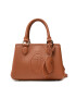 Trussardi Дамска чанта Pre Iris Tote Sm Stampa Cervo 75B01098 Кафяв - Pepit.bg