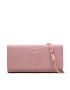 Trussardi Дамска чанта Iris Clutch Stampa 75B01292 Розов - Pepit.bg