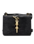 Trussardi Дамска чанта Leila Crossbody Mini 75B01200 Черен - Pepit.bg