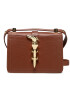 Trussardi Дамска чанта Leila Crossbody Mini 75B01200 Кафяв - Pepit.bg