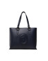 Trussardi Дамска чанта Lisbona Shopper Md 75B00961 9Y099995 Тъмносин - Pepit.bg