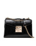 Trussardi Дамска чанта Tulip Flap 75B01110 Черен - Pepit.bg