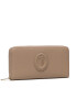 Trussardi Голям дамски портфейл Amber Zip Around Lg 75W00311 Бежов - Pepit.bg