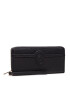 Trussardi Голям дамски портфейл Ardisia Zip Around Lg 75W00333 Черен - Pepit.bg