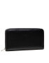 Trussardi Голям дамски портфейл Claire Zip Around Lg 75W00297 Черен - Pepit.bg