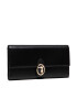 Trussardi Голям дамски портфейл Grace Continental 75W00302 Черен - Pepit.bg