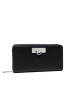 Trussardi Голям дамски портфейл Ivy Zip Around Lg 75W00323 Черен - Pepit.bg