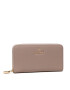 Trussardi Голям дамски портфейл Lily Zip Around 3 Pkt 75W00266 Бежов - Pepit.bg