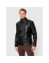 Trussardi Яке от имитация на кожа Biker 52S00760 Черен Regular Fit - Pepit.bg