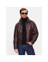 Trussardi Кожено яке 52S00933 Кафяв Regular Fit - Pepit.bg