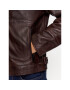 Trussardi Кожено яке 52S00933 Кафяв Regular Fit - Pepit.bg