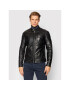 Trussardi Кожено яке Biker Soft Touch 52S00713 Черен Regular Fit - Pepit.bg