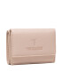 Trussardi Малък дамски портфейл Claire Continental 75W00298 Розов - Pepit.bg