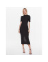 Trussardi Плетена рокля 56D00707 Черен Regular Fit - Pepit.bg