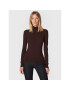 Trussardi Поло 56M00520 Кафяв Slim Fit - Pepit.bg