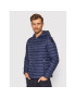 Trussardi Пухено яке 1T001596 Тъмносин Regular Fit - Pepit.bg