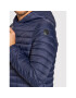 Trussardi Пухено яке 1T001596 Тъмносин Regular Fit - Pepit.bg