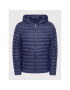 Trussardi Пухено яке 1T001596 Тъмносин Regular Fit - Pepit.bg