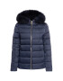 Trussardi Пухено яке 56S00358 Тъмносин Regular Fit - Pepit.bg