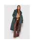 Trussardi Пухено яке Soft Memory 56S00591 Зелен Regular Fit - Pepit.bg