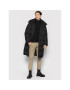 Trussardi Пухено яке 52S00520 Черен Regular Fit - Pepit.bg