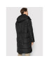 Trussardi Пухено яке 52S00520 Черен Regular Fit - Pepit.bg