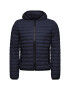 Trussardi Пухено яке Lacquer 52S00591 Тъмносин Regular Fit - Pepit.bg