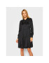 Trussardi Рокля тип риза Satin 56D00463 Черен Regular Fit - Pepit.bg