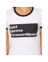 Trussardi Тишърт Cotton 56T00184 Бял Slim Fit - Pepit.bg