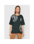 Trussardi Тишърт Logo Print 56T00413 Зелен Oversize - Pepit.bg