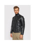 Trussardi Яке от имитация на кожа Biker 52S00629 Черен Regular Fit - Pepit.bg