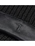Trussardi Зимен шал 57Z00280 Черен - Pepit.bg