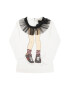 TWINSET Блуза Maxi 192GB244A Бежов Regular Fit - Pepit.bg