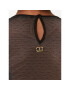 TWINSET Боди 232TT2480 Черен Slim Fit - Pepit.bg