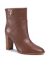 TWINSET Боти Tronchetto 202TCT082 Кафяв - Pepit.bg