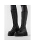 TWINSET Ботуши Anfibio 222TCP174 Черен - Pepit.bg