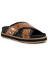 TWINSET Чехли Ciabattina 201TCT01C Кафяв - Pepit.bg