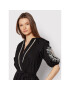 TWINSET Ежедневна рокля 221TP2601 Черен Relaxed Fit - Pepit.bg