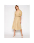 TWINSET Ежедневна рокля 211TT2490 Кафяв Regular Fit - Pepit.bg