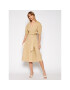 TWINSET Ежедневна рокля 211TT2490 Кафяв Regular Fit - Pepit.bg
