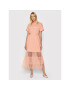 TWINSET Ежедневна рокля 221TP2541 Розов Regular Fit - Pepit.bg