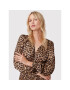 TWINSET Ежедневна рокля 222TP2702 Кафяв Regular Fit - Pepit.bg